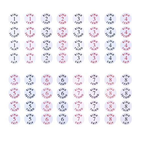 Acclaim rink balloting discs - balloting, 8