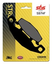 SBS 597HF FRONT BRAKE PADS
