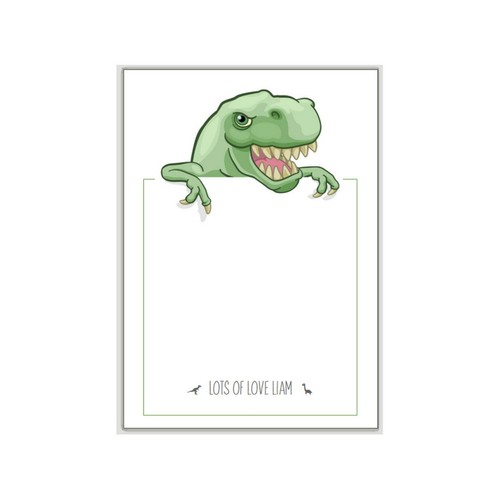 Dinosaur note cards - ,