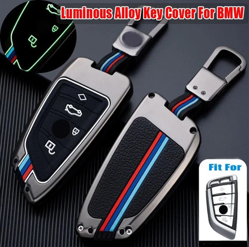 Luminous alloy car fob key - alloy,