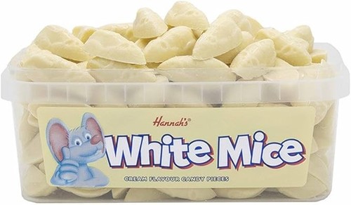 Hannah white chocolate - chocolate, mice