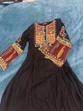 Black Embroidered Pakistani A