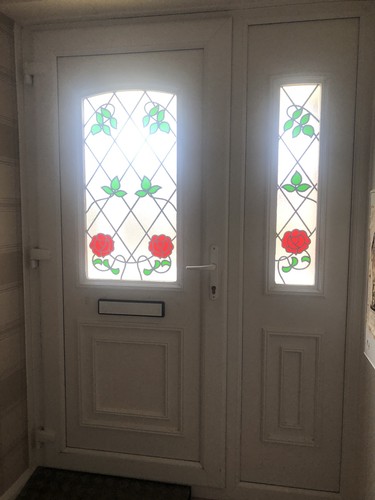 Pvc front entrance - pvc,