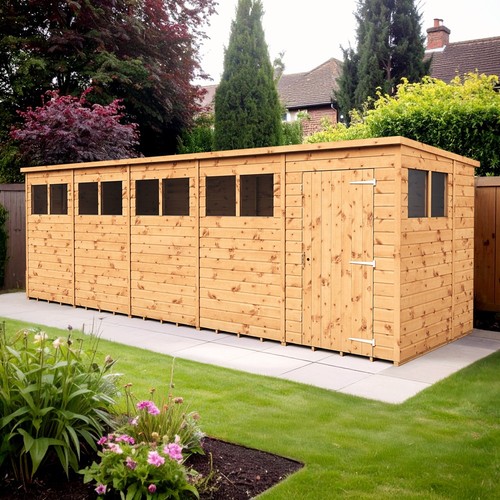 Empire pent garden shed - empire,