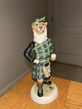 NEW Robert Harrop Rough Collie Highlander Dog Figure 