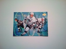 WAYNE GRETZKY SCORES RECORD BREAKING GOAL ICE HOCKEY CARD - Upper Deck 226