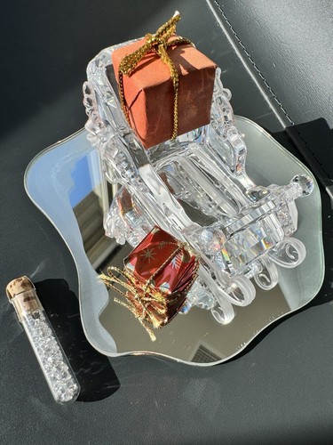 Swarovski crystal sleigh - swarovski,