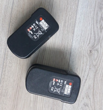 2x Black & Decker  Genuine Slide-on Battery 18V A18 A1718 A18NH A18E Firestorm