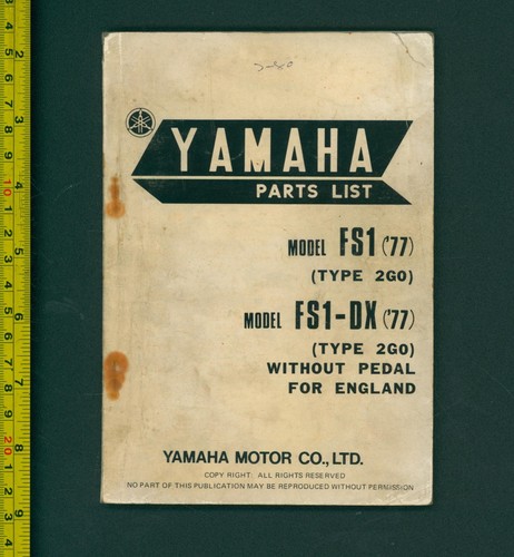 Yamaha fs1 parts - fs1-dx,