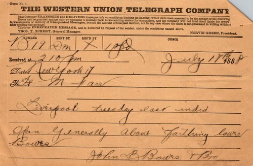 1888 western union - 1888,