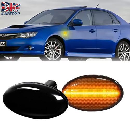Black lens side indicator - black,