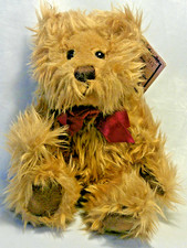 Russ Fluffy Gregory Teddy Bear Plush Soft Toy Brown Cute Rossel Waugh