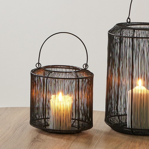 Outdoor metal lantern - metal,
