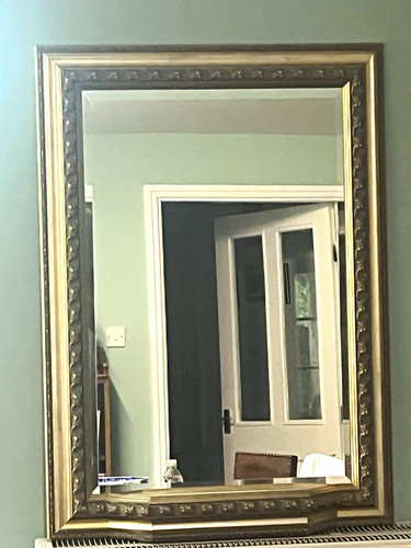 Antique gold framed - gold,