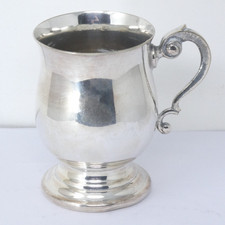 Christening cup scroll - christening,