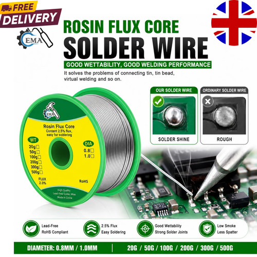 Lead free solder wire core - free,