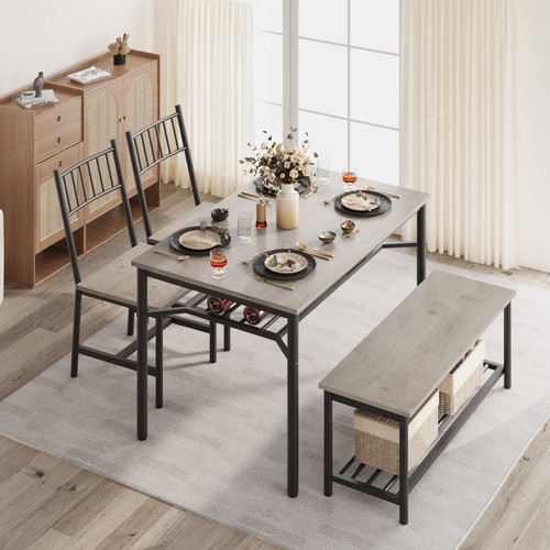 Dining table set - table, storage