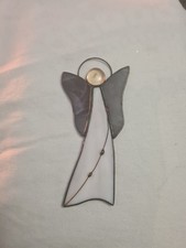 Stained Glass  Angel. Sun