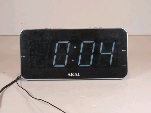Akai digital alarm clock radio - alarm,