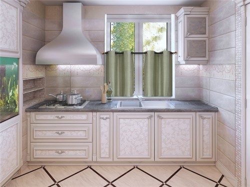 Kitchen grommet tier window - kitchen,