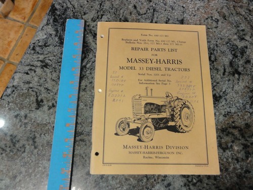 Massey harris model diesel - massey,