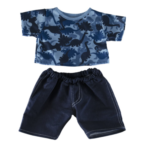 Teddy bear clothes dinosaur - teddy,