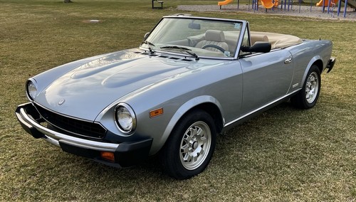 1983 fiat 124 spider - spider,