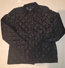 Lavenham Quilted Black Jacket