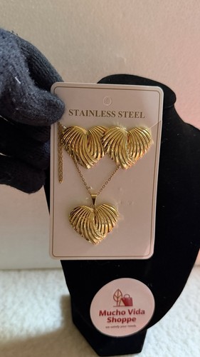 Gold stainless steel - steel, jewelry