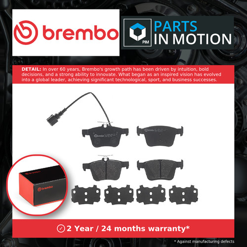 Brake pads set rear - rear, p85162