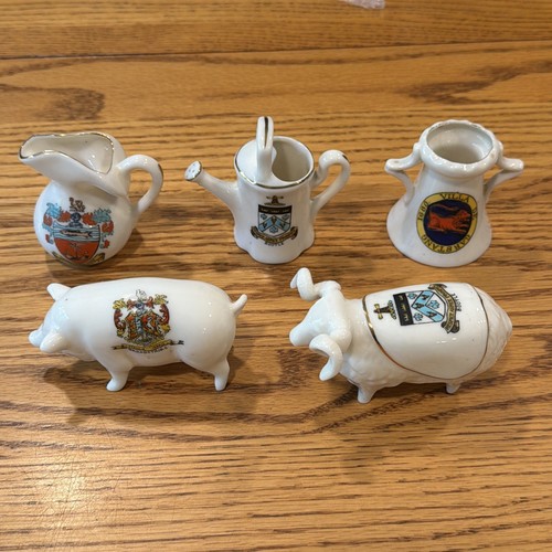 Vintage crested china willow - vintage,