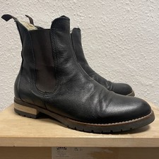 Russell Bromley Chelsea Boots Black Leather 39 Lined