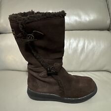 Rocket Dog Women's Slope Long Winter Boots. Colour Chocolate Suede. UK Size 7