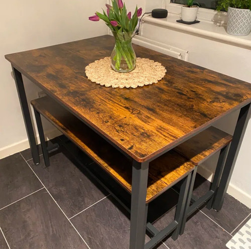 Industrial dining table - dining,