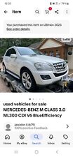 Mercedes Ml350 2010  Breaking All Parts Available