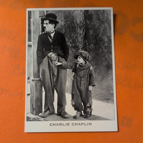 Charlie chaplin postcard - charlie,