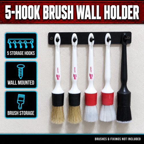 Hook detailing brush wall - detailing,