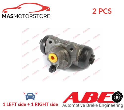 Drum wheel brake cylinder pair - drum,