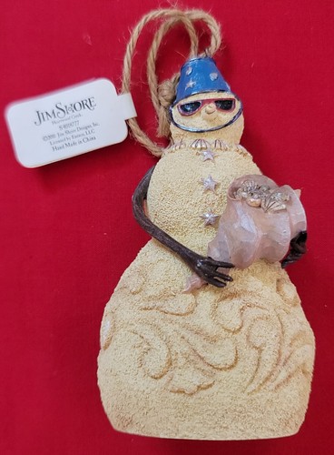 Jim shore beach snowman - jim,