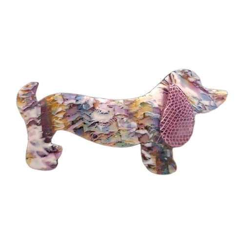 Lea stein genuine brooch - stein,