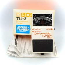 Boss chromatic tuner with - tu-3,