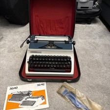 vintage portable typewriter