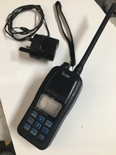 Icom M23 hand held VHF radio, little used, ex condition with charger.