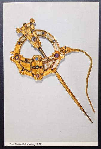 Postcard 8th century - postcard, tara