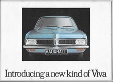 1971 Vauxhall Viva (HC) brochure: standard, de luxe & SL saloons and estate cars