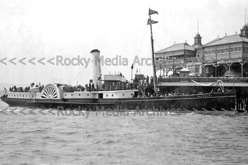 Bco paddle steamer waverley - paddle,