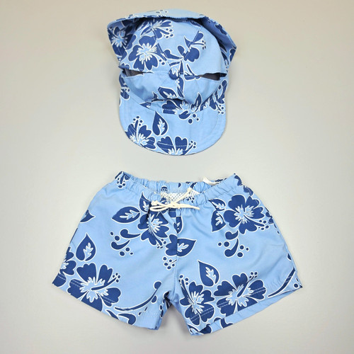 Bear factory blue - factory, hawaiian