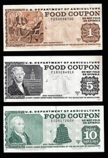 FOOD STAMP COUPON  3 COUPONS