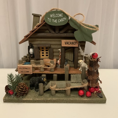 Woodland decorative log - woodland,