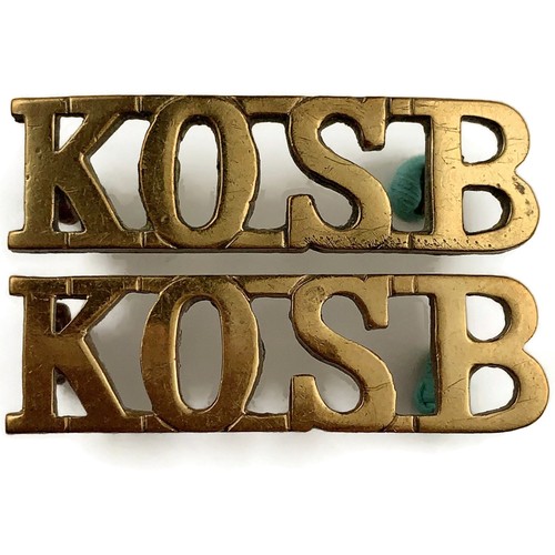 Kings own scottish borderers - kings,